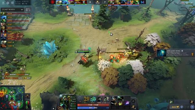 NIGMA.Miracle- [Nature's Prophet] player perspective GAMBIT ESPORTS vs NIGMA смотреть онлайн