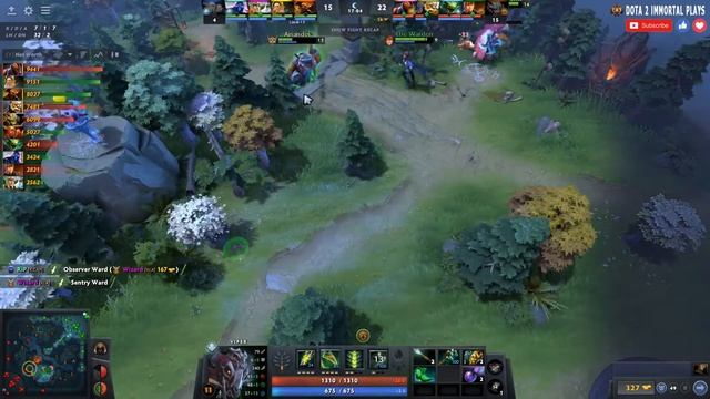 Viper Hard Support | 7.31d | Pos 5 Viper Play | Dota 2 Immortal Gameplay смотреть онлайн