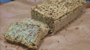 Хлеб из киноа. Сытный полезный хлеб без дрожжей, закваски, яиц, муки и злаков.