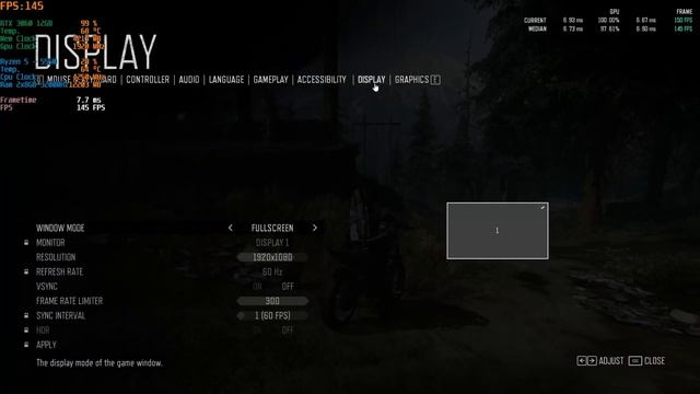 RTX 3060 DAYS GONE - 1080p Low, Medium, High,Very High - BENCHMARK смотреть онлайн