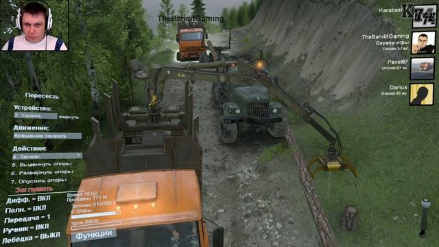 SpinTires мультиплеер ( Запись стрима с TheBanditGame ) смотреть онлайн