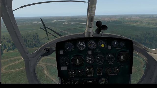 X-Plane 11 (11.26r2), тест работоспособности Ми-2