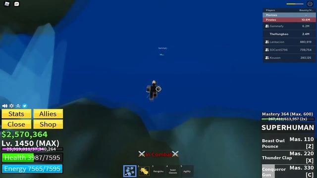 Quake Cubed vs Control | Blox Fruits смотреть онлайн