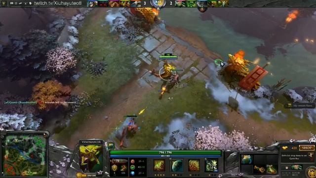 Dota 2 Ability Draft - Manashield Venomancer смотреть онлайн