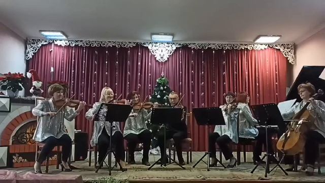 О. Гоноболін «Феєрія новорічної ночі». Камерний ансамбль викладачів Жовківської ДШМ. смотреть онлайн