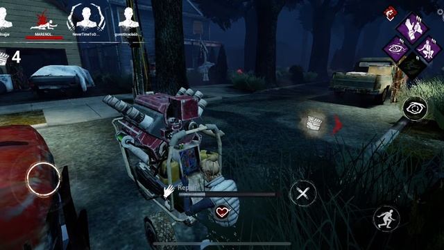 Dead by Daylight Mobile Meg Thomas vs The Hillbilly #dbd #gameplay #megthomas #thehillbilly смотреть онлайн