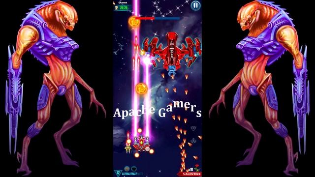 Galaxy Attack: Alien shooter | Happy Valentine Event 2022 Boss 9 Kolipel | By Apache Gamers смотреть онлайн