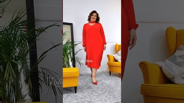 Платье гофрированное с поясом смотреть онлайн