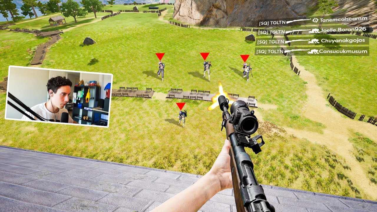 TGLTN Dominates SQUADS In An EXTREMELY Tough Game Of PUBG!