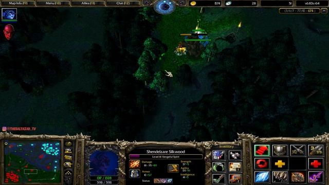 DOTA VENGE CARRY vs LINA & VOID COMBO (SUPER HARD GAME) смотреть онлайн