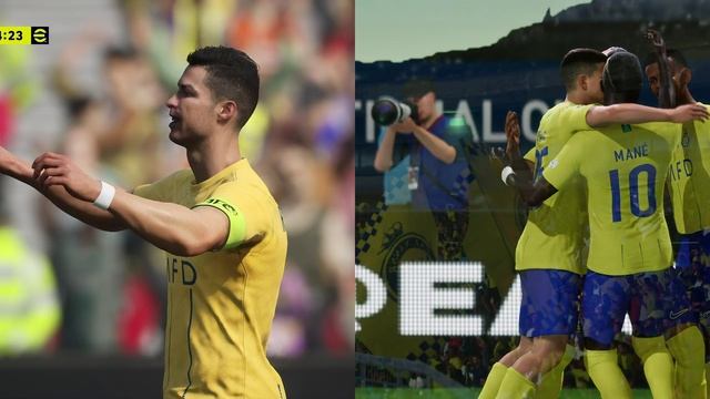 Гол За Криштиану Роналду В eFootball 2025 И FC 25 Часть 2