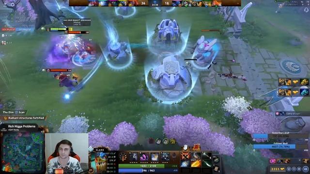 SLARK WITH A 15 MIN RADIANCE? (Slark Dota 2) смотреть онлайн