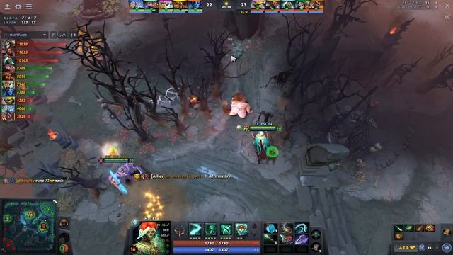 Muerta Dota 2 Gameplay Topson with Manta and Daedalus смотреть онлайн