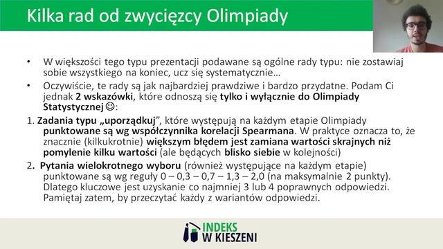 Olimpiada Statystyczna - poradnik od laureata смотреть онлайн