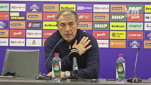 О несчастном случае, решившим исход игры. Рашид Рахимов после поражения "Рубина" от "Локомотива" смотреть онлайн