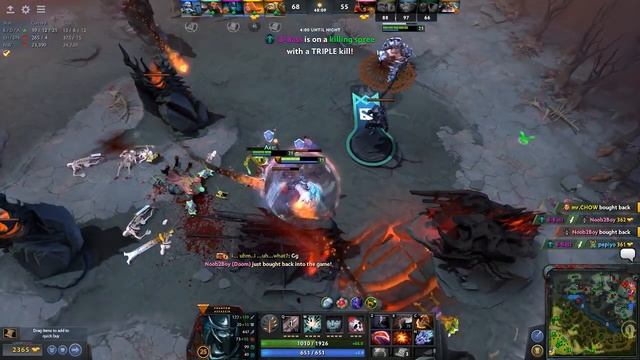 Dota 2 - B-Bass Phantom Assasin Rampage смотреть онлайн