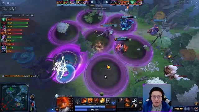 Coming back from a tough lane w/ Dragon Knight | Dota 2 Gameplay Commentary смотреть онлайн