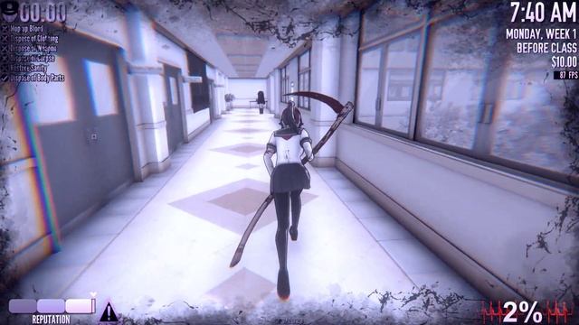 Yandere Simulator Ayano Aishi Psychopath смотреть онлайн