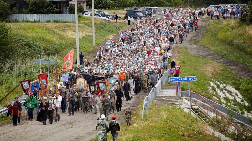 "Дорога в Рай" Крестный ход в Коробейниково 2024 смотреть онлайн