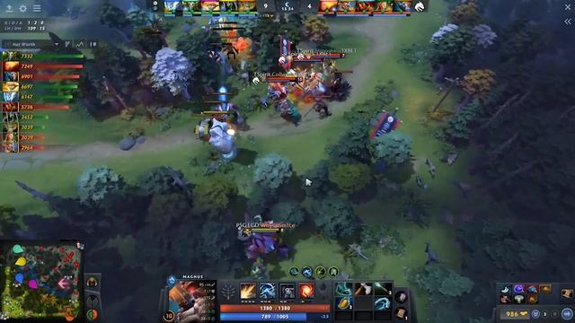 PSG.LGD COMBO WOMBO vs TEAM SPIRIT - LIMA MAJOR 2023 DOTA 2 смотреть онлайн