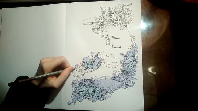 🎨 SPEED COLOURING #27 – Bazgroły na księżycu z "Inwazji bazgrołów" смотреть онлайн