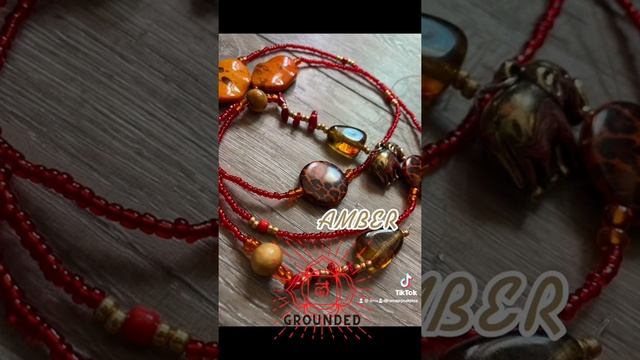 “Grounded”- Created with Red Jasper and Amber crystals to guide you to energy stability. #chakras смотреть онлайн