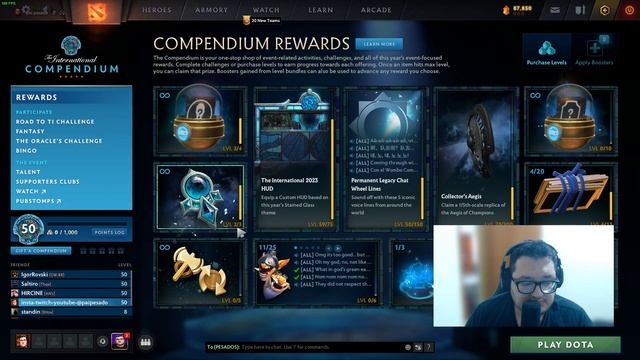 A Valve ERROU no novo Compendium 2023? | Dota 2 смотреть онлайн