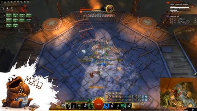 [Vs] [GW2] Daily Sabetha 4.25 mn left Pov Necro [17.10] смотреть онлайн