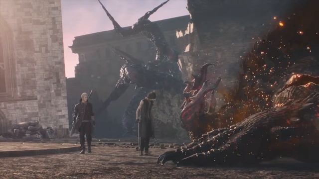 Devil May Cry 5 ( V and his Book ) смотреть онлайн