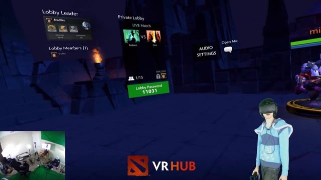 Dota 2 in VR! - Spectator Experience смотреть онлайн