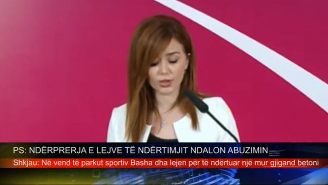PS: NDËRPRERJA E LEJVE TË NDËRTIMJIT NDALON ABUZIMIN TEMA TV 23 GUSHT 2014 смотреть онлайн