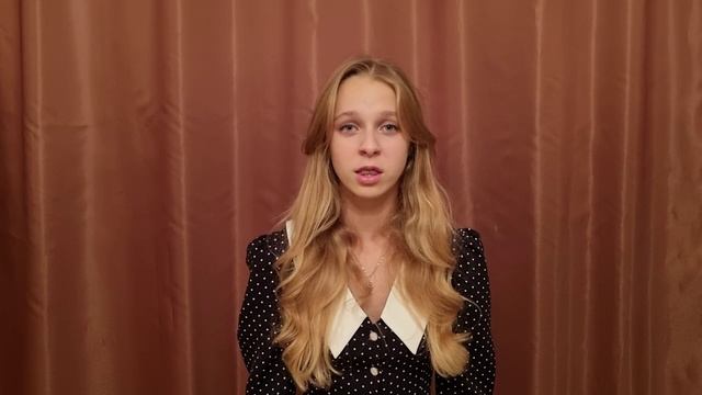Мышьякова Арина, 13 лет, г. Брянск. Номинация «Выразительное чтение поэзии». смотреть онлайн