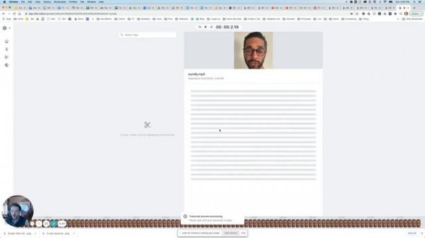 How to automatically transcribe video into text for free