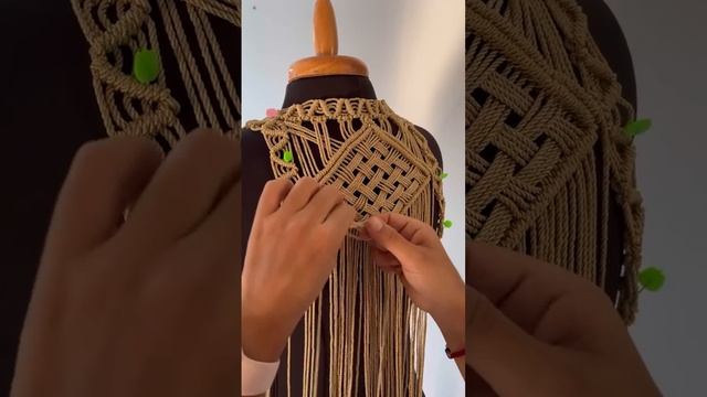 Макраме жилет, МК. смотреть онлайн