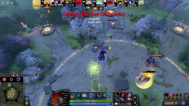 ANIME OVERTHROW (Dota 2) #6 - Vergil смотреть онлайн