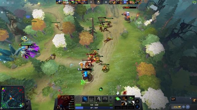 DOTA 2, ИНТЕРЕСНЫЕ МОМЕНТЫ (Топор, Палец, два Койла) смотреть онлайн