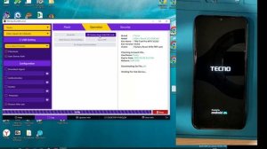 Tecno Spark 10 KI5q Разблокировка Google, удаление FRP с помощью TFM Tool