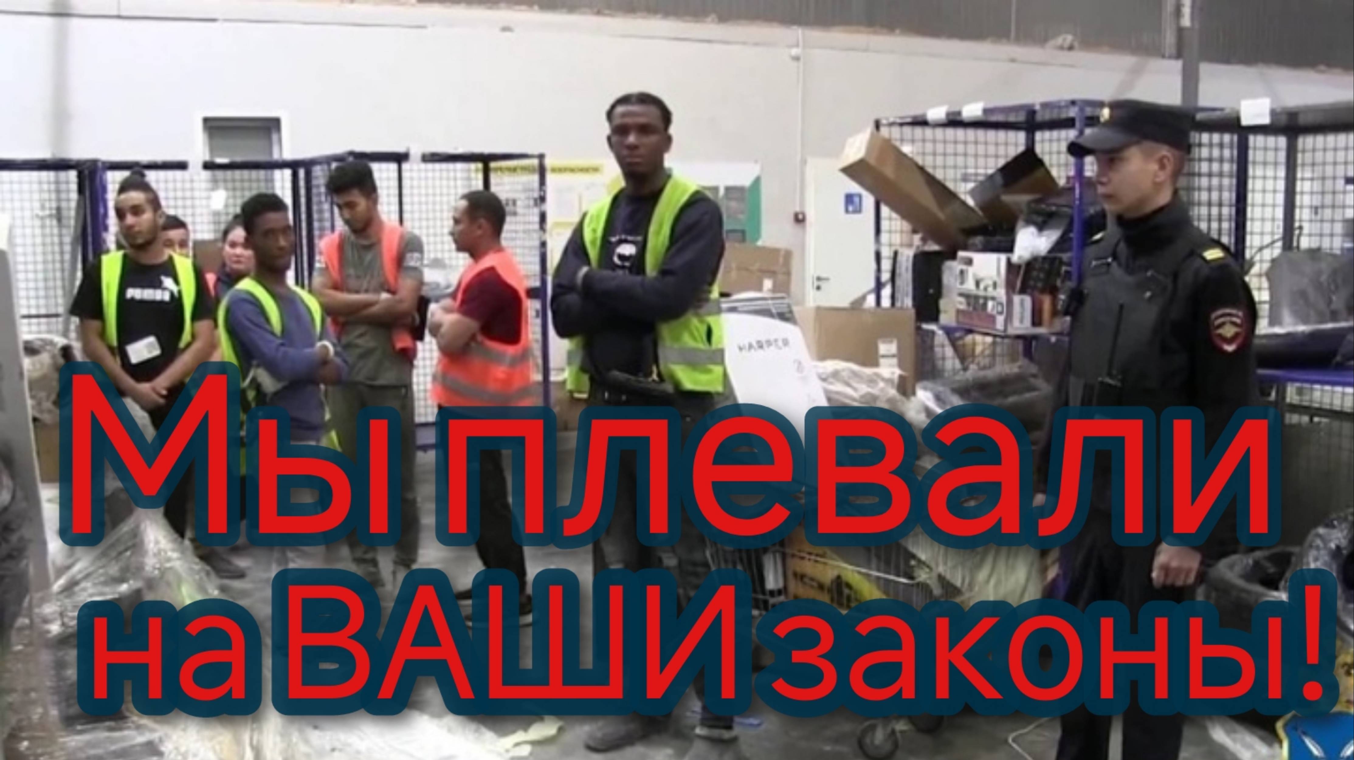 На складах Озона ищут нелегальных мигрантов смотреть онлайн