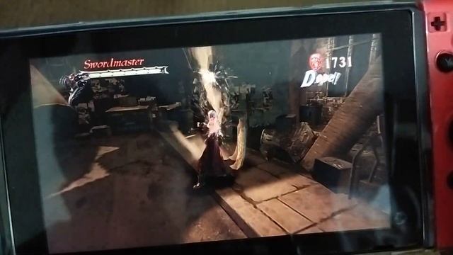 Devil may cry 3 Special Edition - Nintendo Switch V2 gameplay (Handheld mode) смотреть онлайн