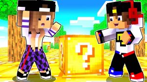 МАЙНКРАФТ но ВЕСЬ МИР ЛАКИ БЛОК в МАЙНКРАФТЕ! ДЕВУШКА НУБ И ПРО ВИДЕО ТРОЛЛИНГ MINECRAFT Евгенбро