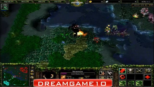 Dota - Nevermore Gameplay 1/10 смотреть онлайн