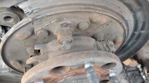 Kia Sportage 3. Замена заднего ступичного подшипника.