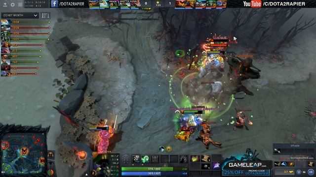 LIQUID MIRACLE BATTLE CUP IN CHINA - Rubick Mid Too OP Dota 2 смотреть онлайн