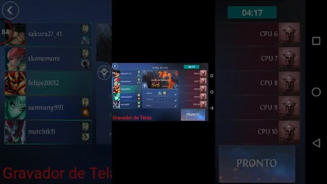 Jogando DOTA no celular Android смотреть онлайн