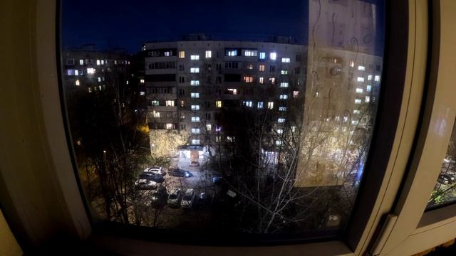 GoPro 12 BLACK таймплай видео ночью