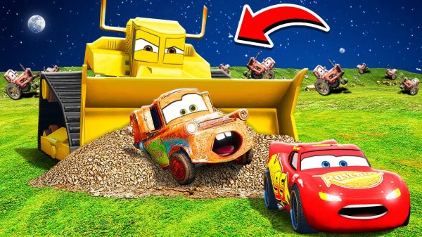 НАШЁЛ ОГРОМНОГО БУЛЬДОЗЕРА ЧУИ ИЗ ТАЧЕК И РАЗБУДИЛ ЕГО ГТА 5 МОДЫ МУРКА