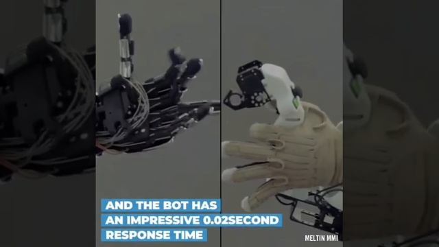 This hand mimicking robot responds in real time.. смотреть онлайн