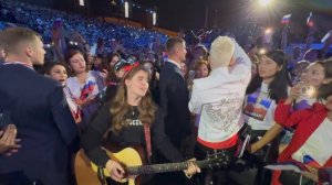 SHAMAN спел «МОЯ РОССИЯ» и другие любимые песни вместе с десятитысячной Красной площадью