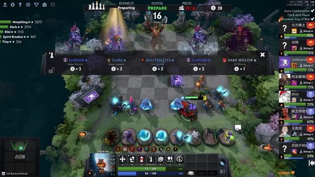 dota auto chess - HOW TO PLAY on assassins and elementals combo in autochess? - queen gameplay смотреть онлайн