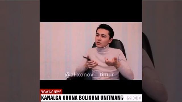 Munisa Rizayeva bilan interyuv Prikol смотреть онлайн
